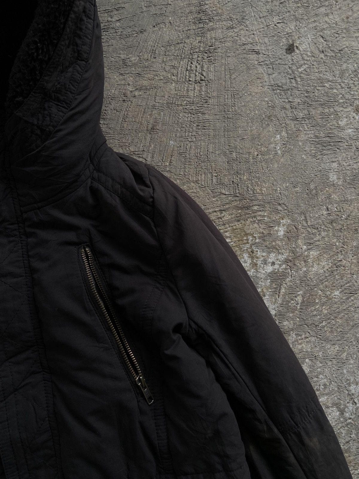 20471120 2000s Black by Moussy - Vkei Style Layered Sherpa Jacket Size US M / EU 48-50 / 2 - 4 Thumbnail