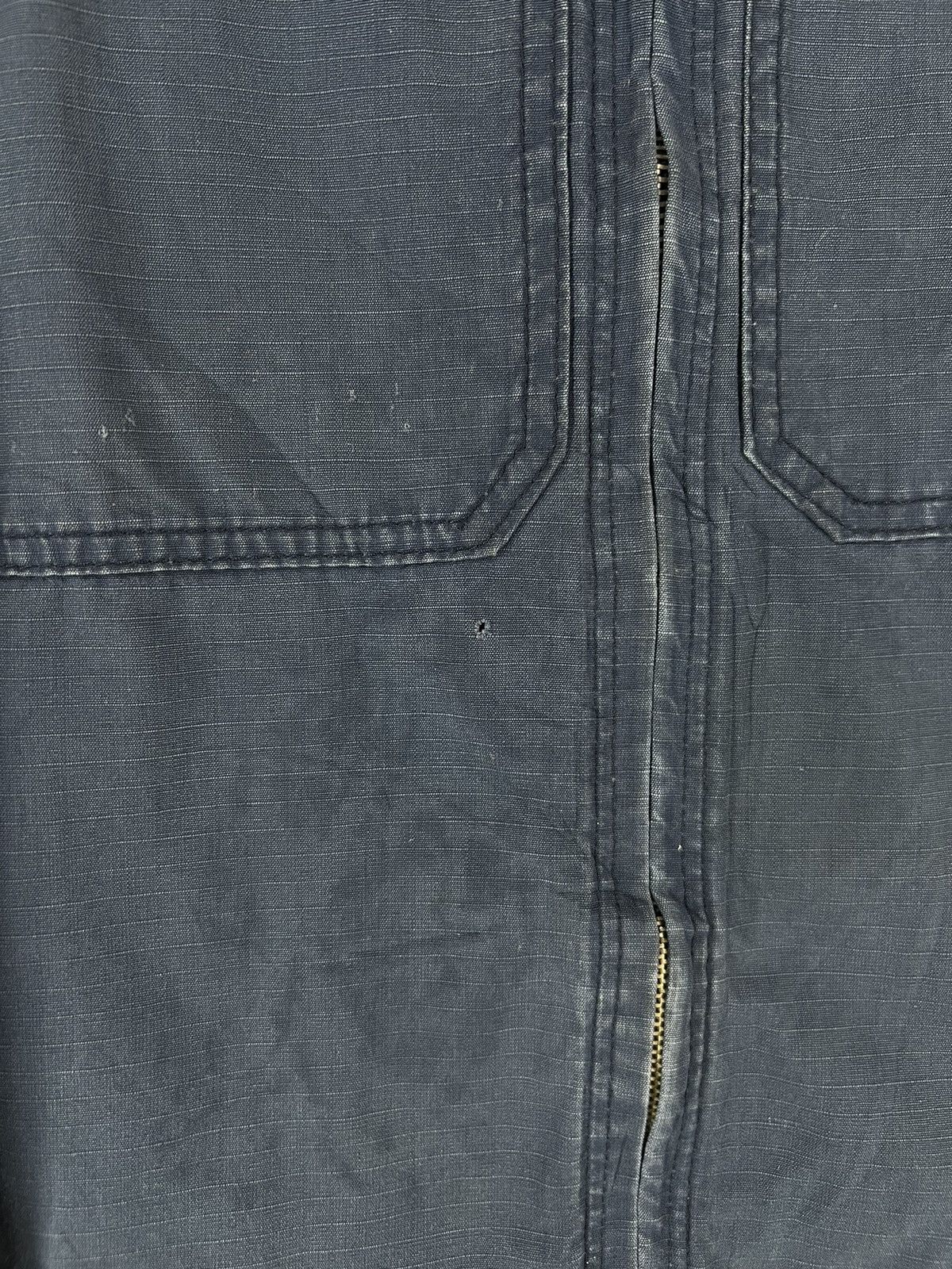 Zucca Issey Miyake Zucca Faded Distressed Jacket full Zipper Size US L / EU 52-54 / 3 - 9 Thumbnail