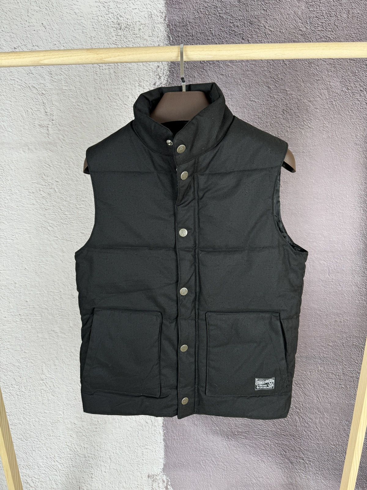 Japanese Brand The Crimie Liberty Thinsulate black vest made in Japan L Size US L / EU 52-54 / 3 - 1 Thumbnail
