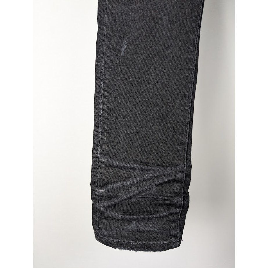 Amiri o1rshd1 Leather Camo MX1 Jean in Aged Black Size US 30 / EU 46 - 5 Thumbnail