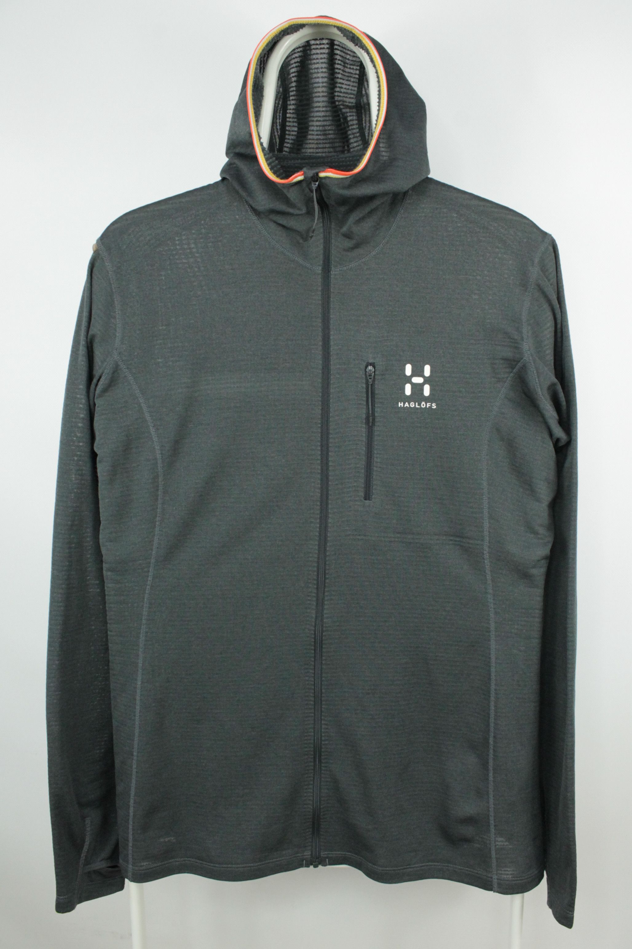 Haglofs Haglöfs L.I.M Power Dry Hood Polartec Fleece Full Zip Women Size XL / US 12-14 / IT 48-50 - 4 Thumbnail