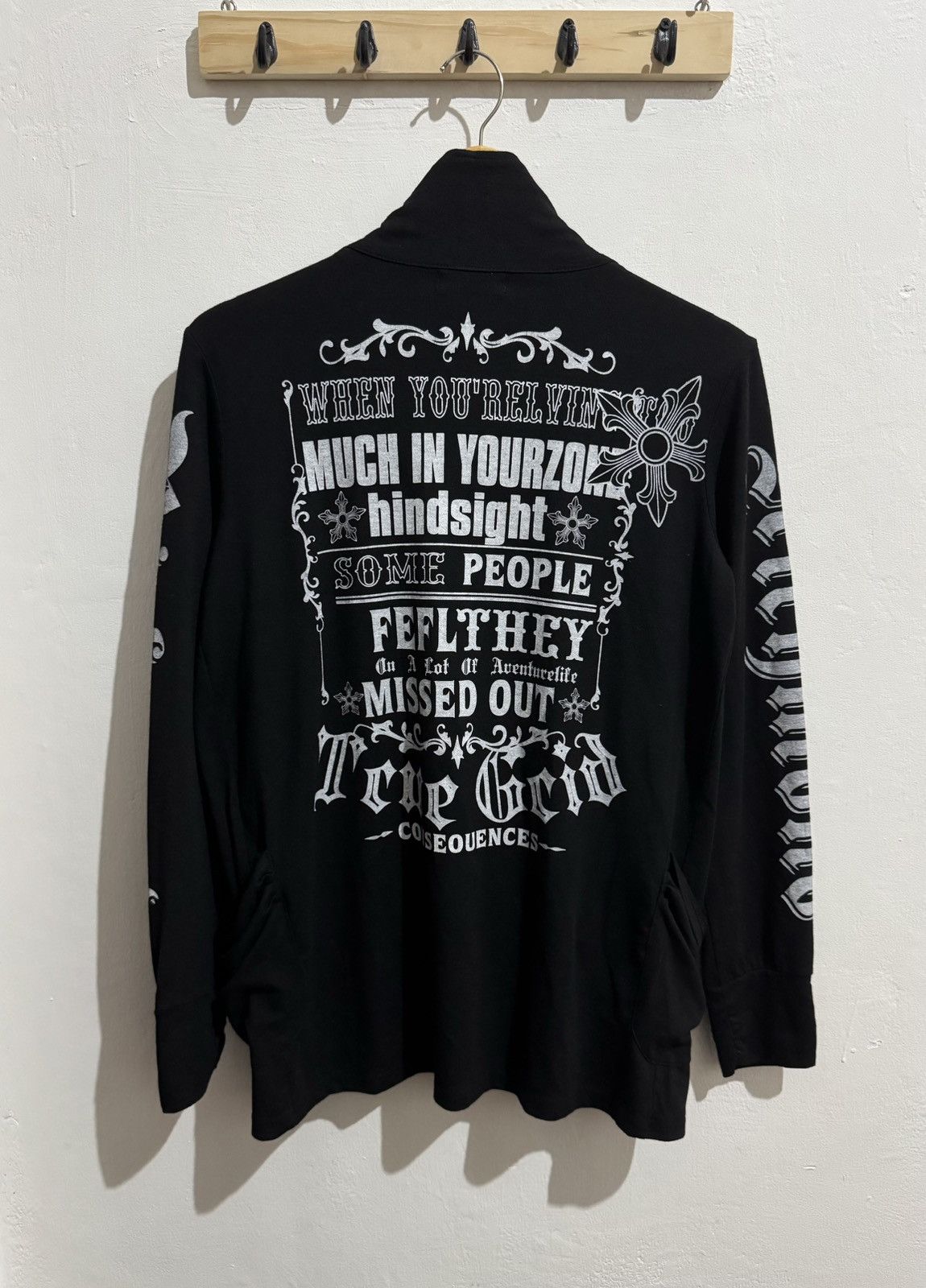 Hysteric Glamour × If Six Was Nine × Japanese Brand Y2k M.K.R cross ifsixwasnine style light cardigan Size US M / EU 48-50 / 2 - 1 Thumbnail