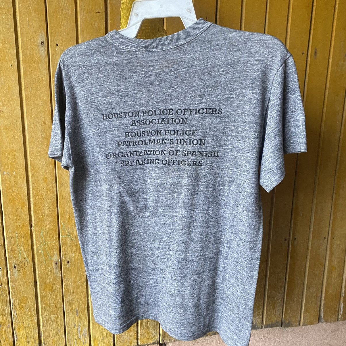 Vintage Houston police ofiice tee Size US M / EU 48-50 / 2 - 4 Thumbnail