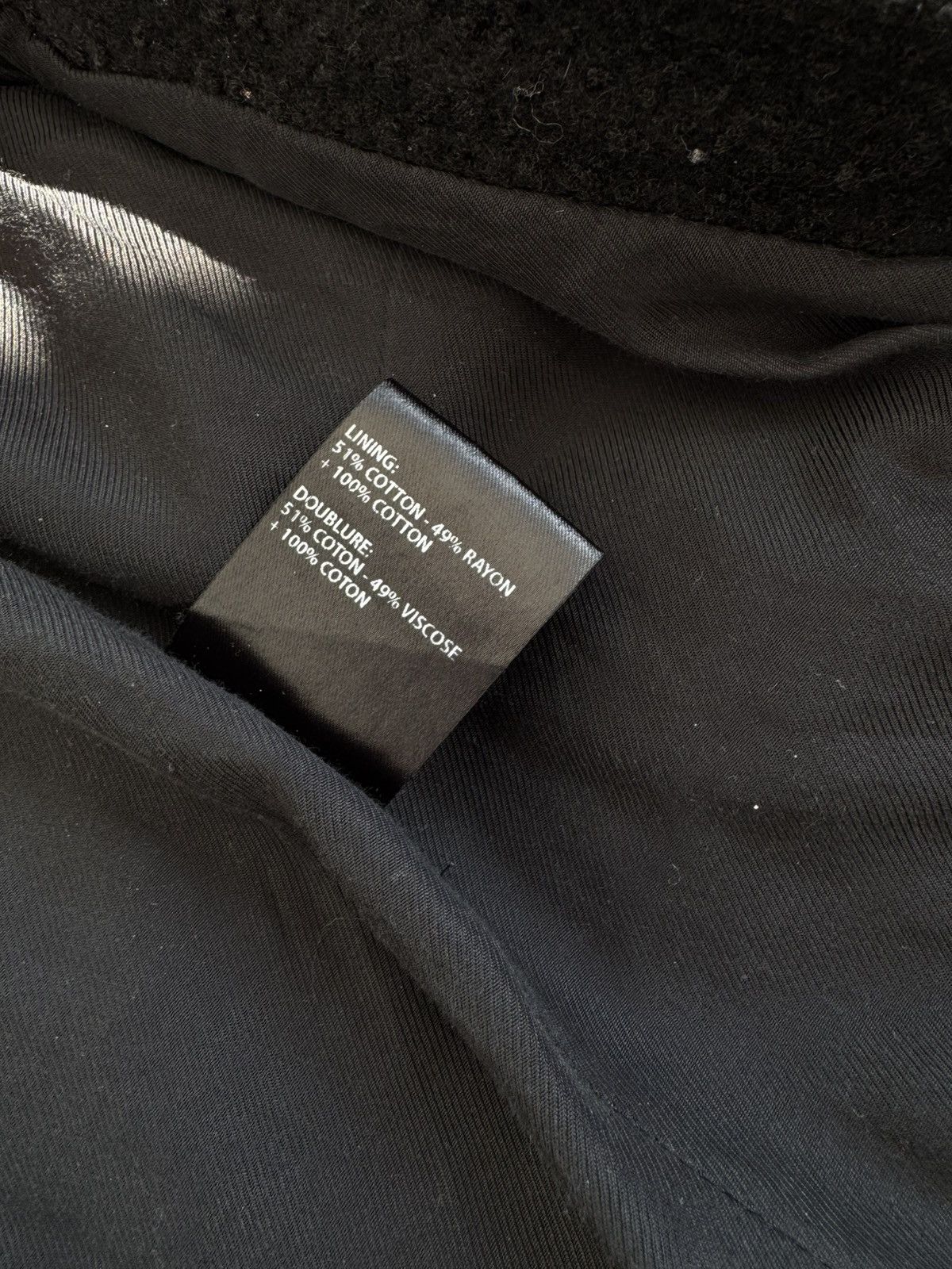 Ann Demeulemeester Textured overcoat Size US M / EU 48-50 / 2 - 5 Thumbnail