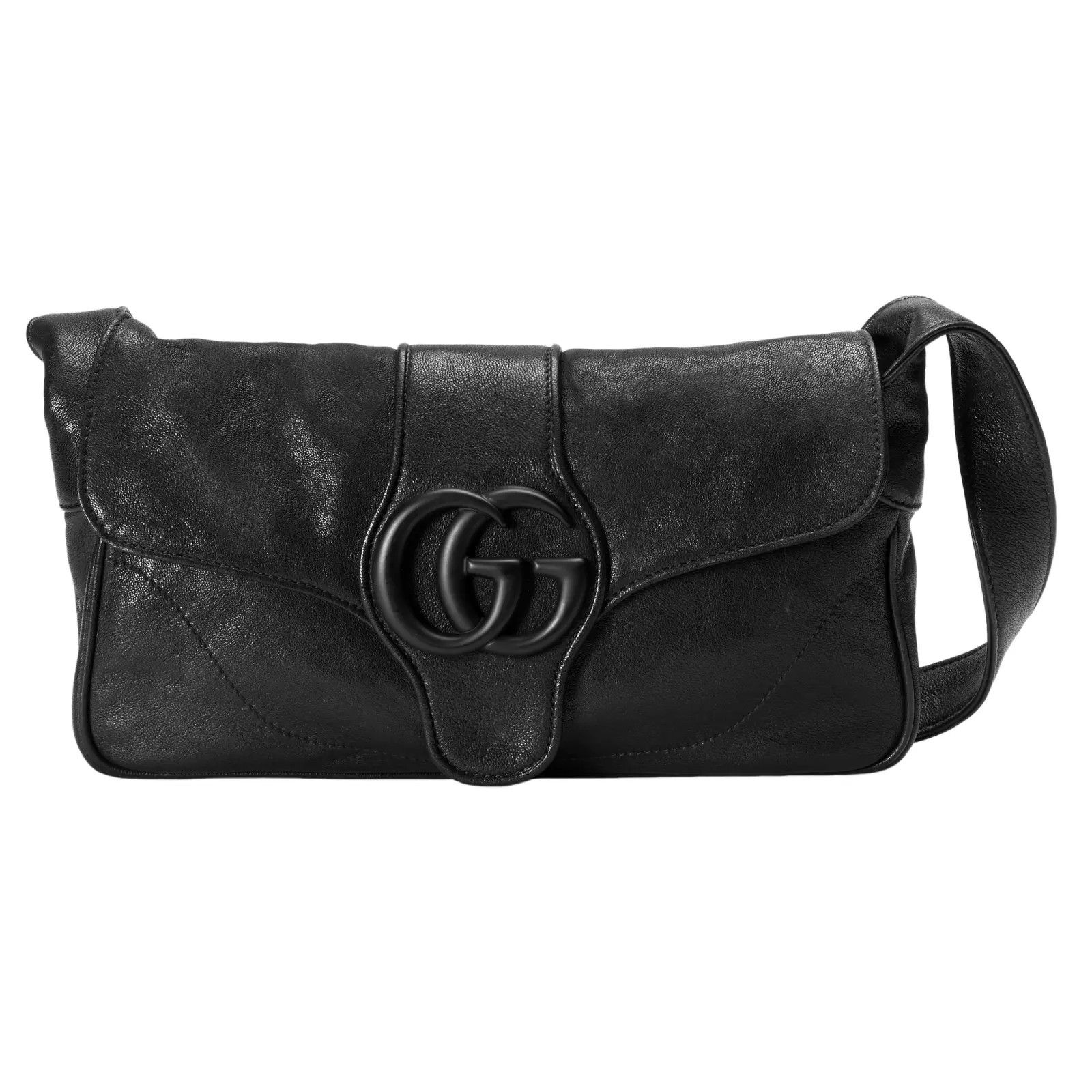 Gucci GUCCI Aphrodite Small Black Leather Shoulder Bag New Auth. Size ONE SIZE - 1 Thumbnail
