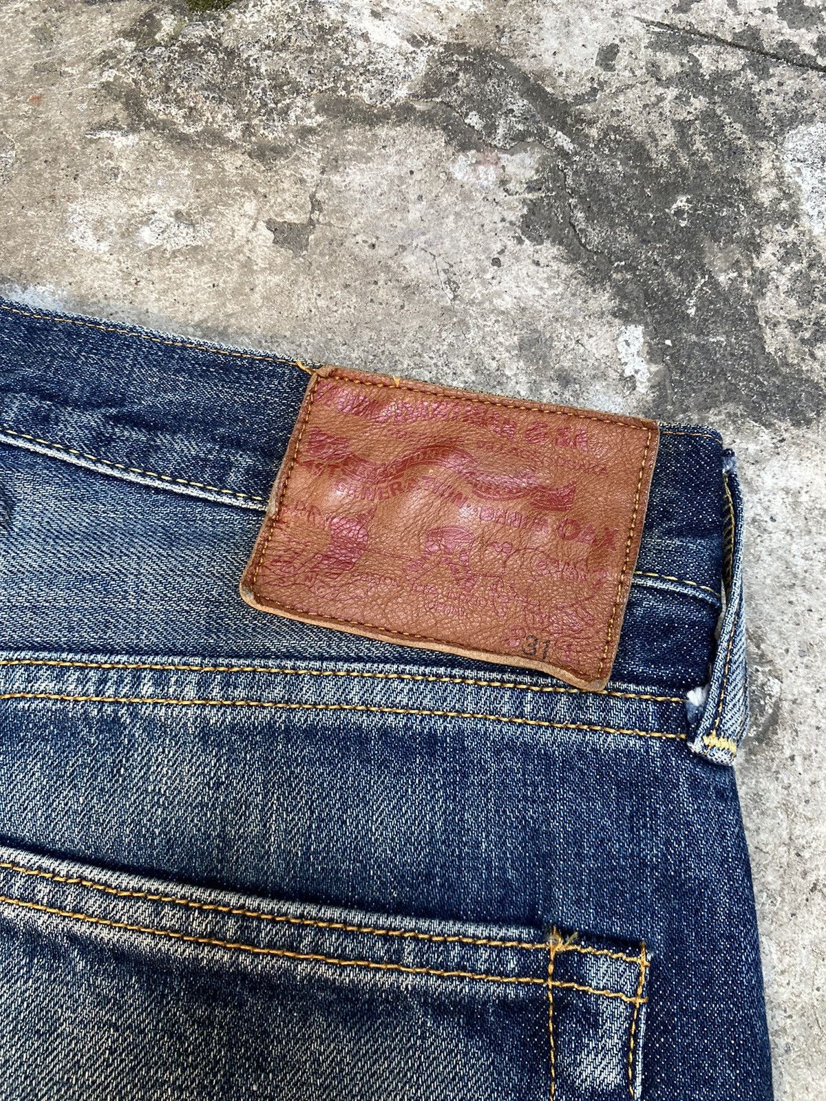 Studio D'Artisan Distressed Studio D’Artisan Straight Japan Denim Pants Size US 31 - 3 Thumbnail