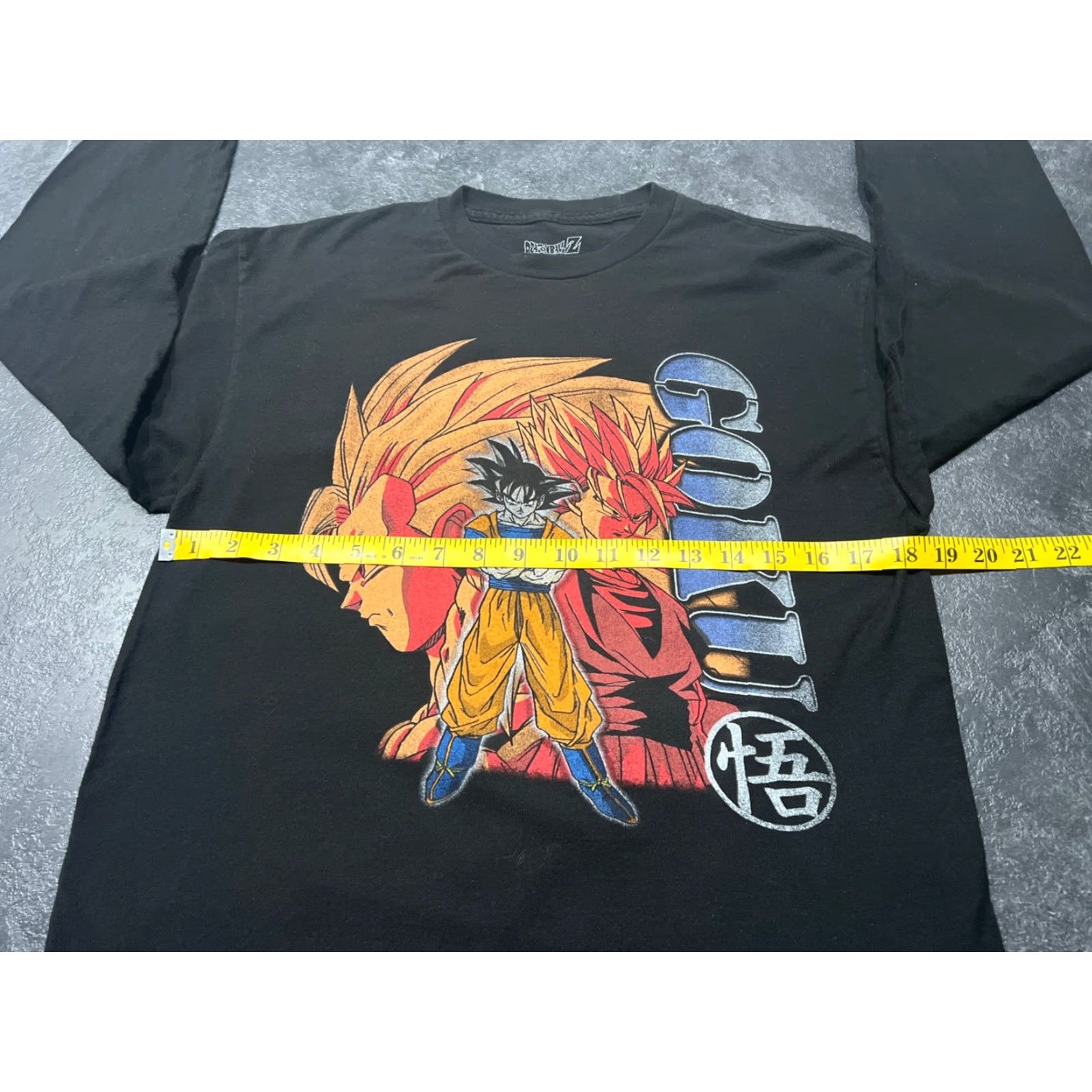 Vintage Dragon Ball Z Goku Super Saiyan Long Sleeve Shirt Men M Black Shirt M Dragon Ball Z Size US M / EU 48-50 / 2 - 6 Thumbnail