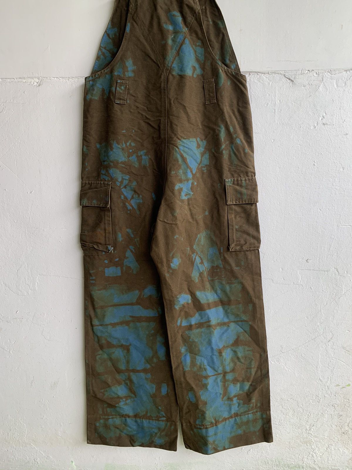 Japanese Brand 💥Vintage Japanese Ingeborg Tie-dye Jumpsiut Cargo Pant Size US 32 / EU 48 - 6 Thumbnail