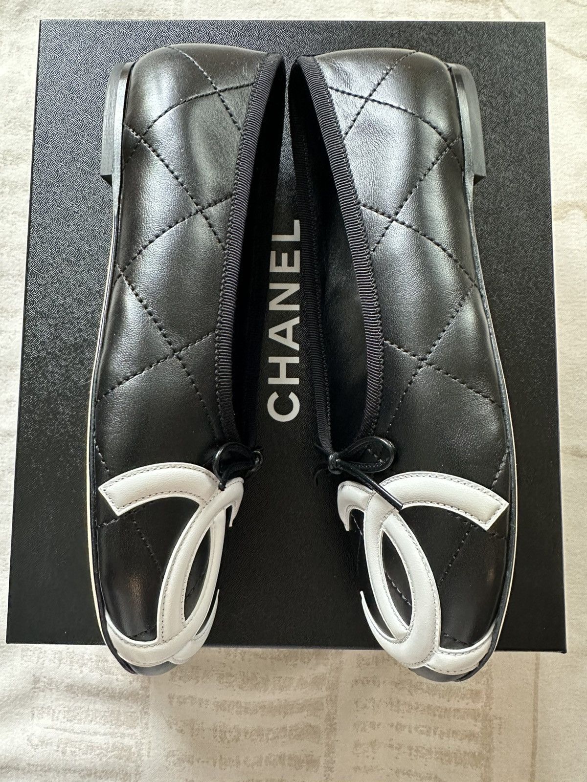 Chanel chanel 26M coco beach cambon flat black color size 38 Size US 8 / IT 38 - 5 Thumbnail