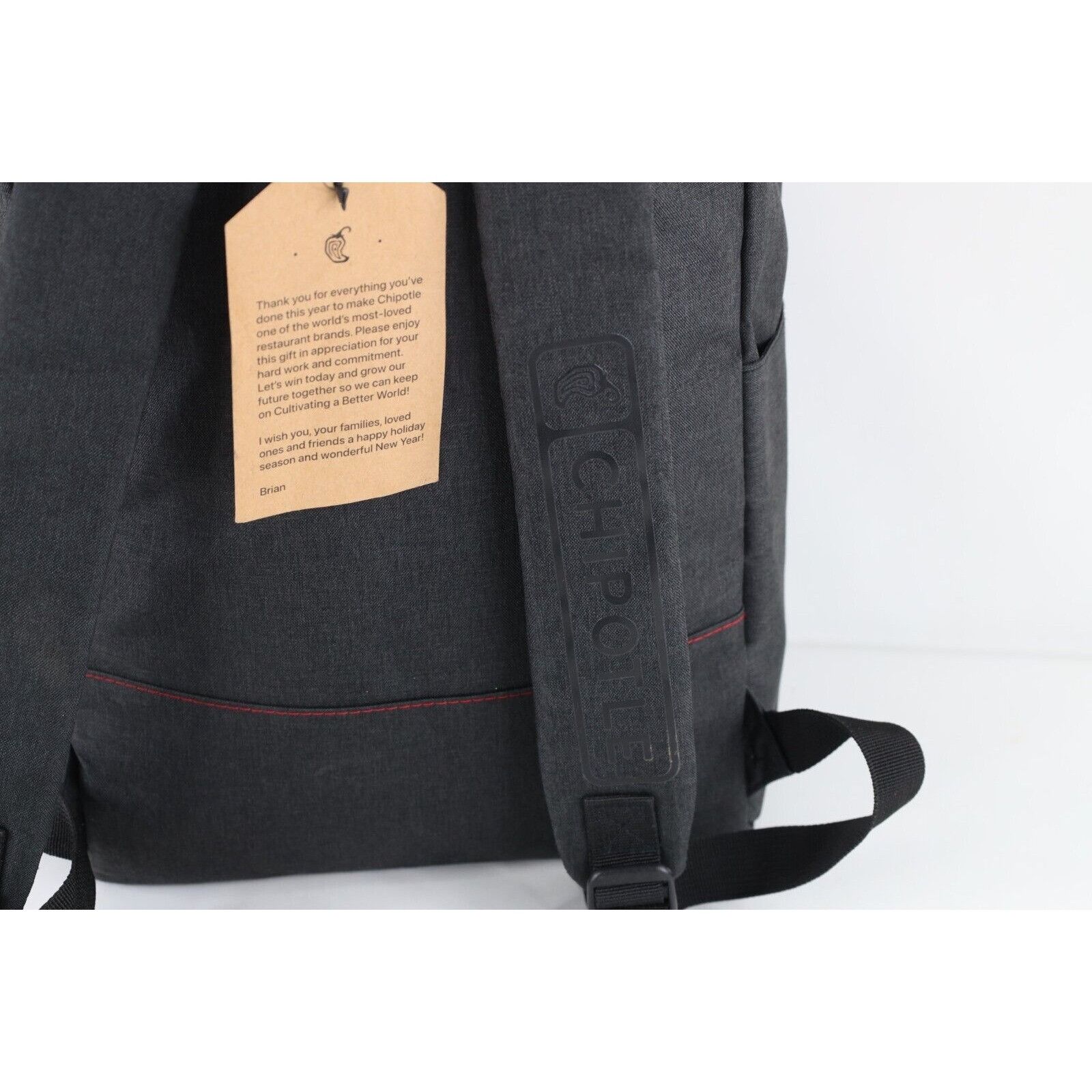 Vintage Deadstock Vintage Y2K Chipotle Grill Roll Top Backpack Bag Size ONE SIZE - 6 Thumbnail
