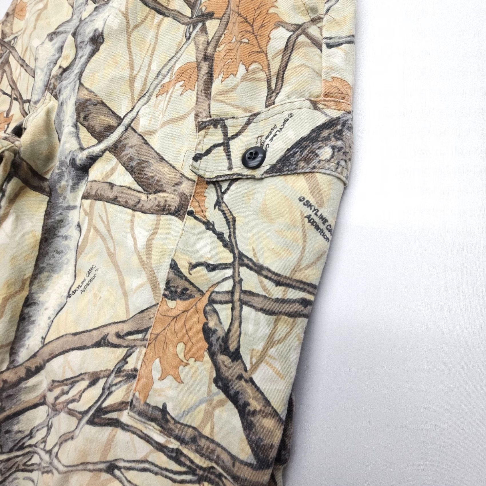Vintage VINTAGE Skyline Camouflage Pants Mens L Hunting Cargo USA Aspen Birch Camo Size US 33 - 4 Thumbnail