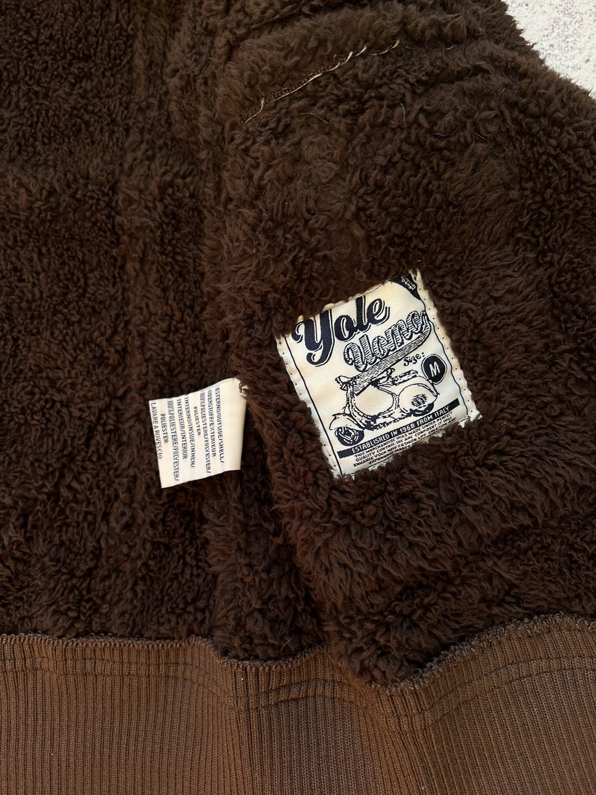 If Six Was Nine × Le Grande Bleu (L.G.B.) Vintage Grunge Zip Fur Jacket IfSixWasNine Y2K Japan Style Size M / US 6-8 / IT 42-44 - 7 Thumbnail