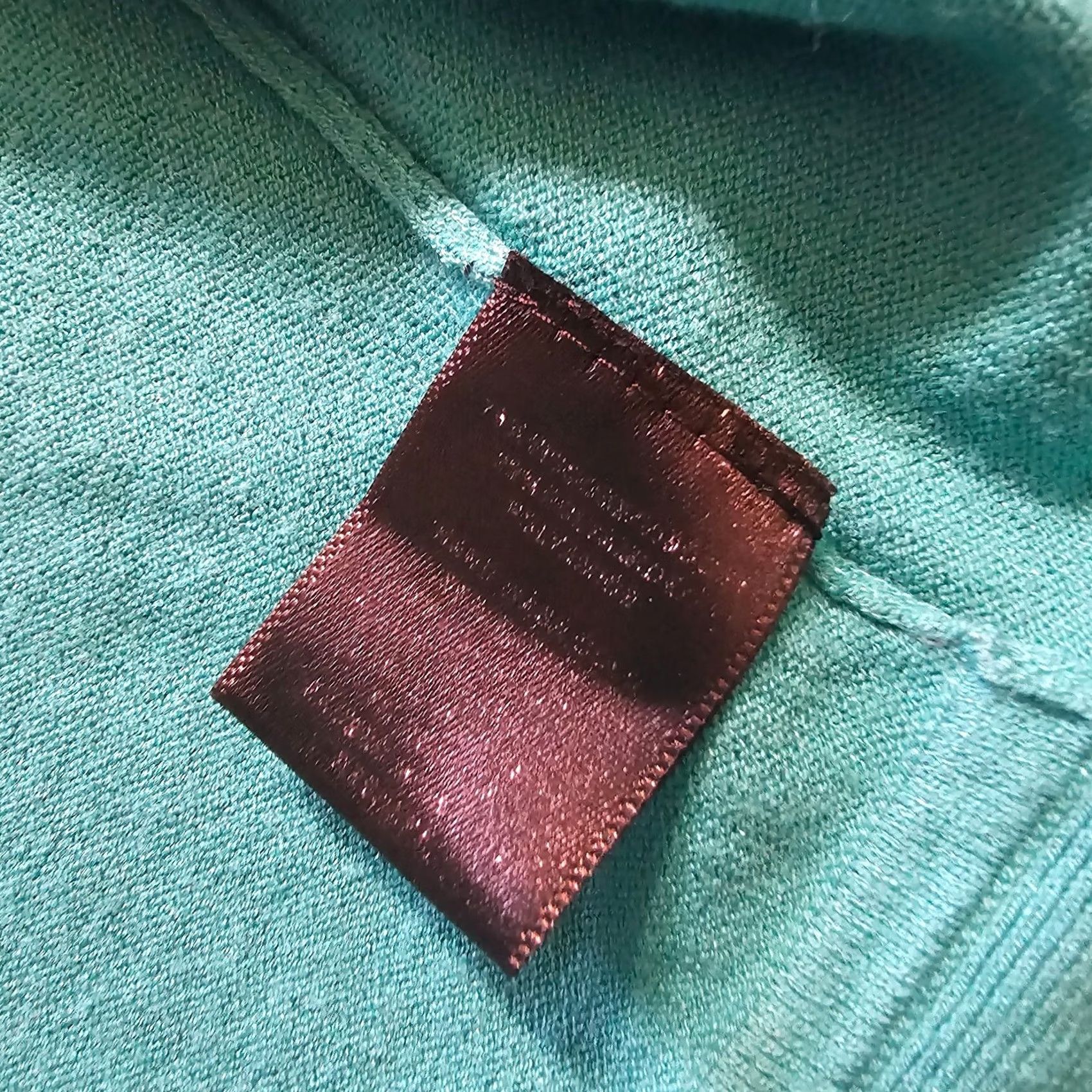 Vintage Lafayette 148 Cardigan Womens Size Medium Green Open Front Casual Sweater Size M / US 6-8 / IT 42-44 - 7 Thumbnail