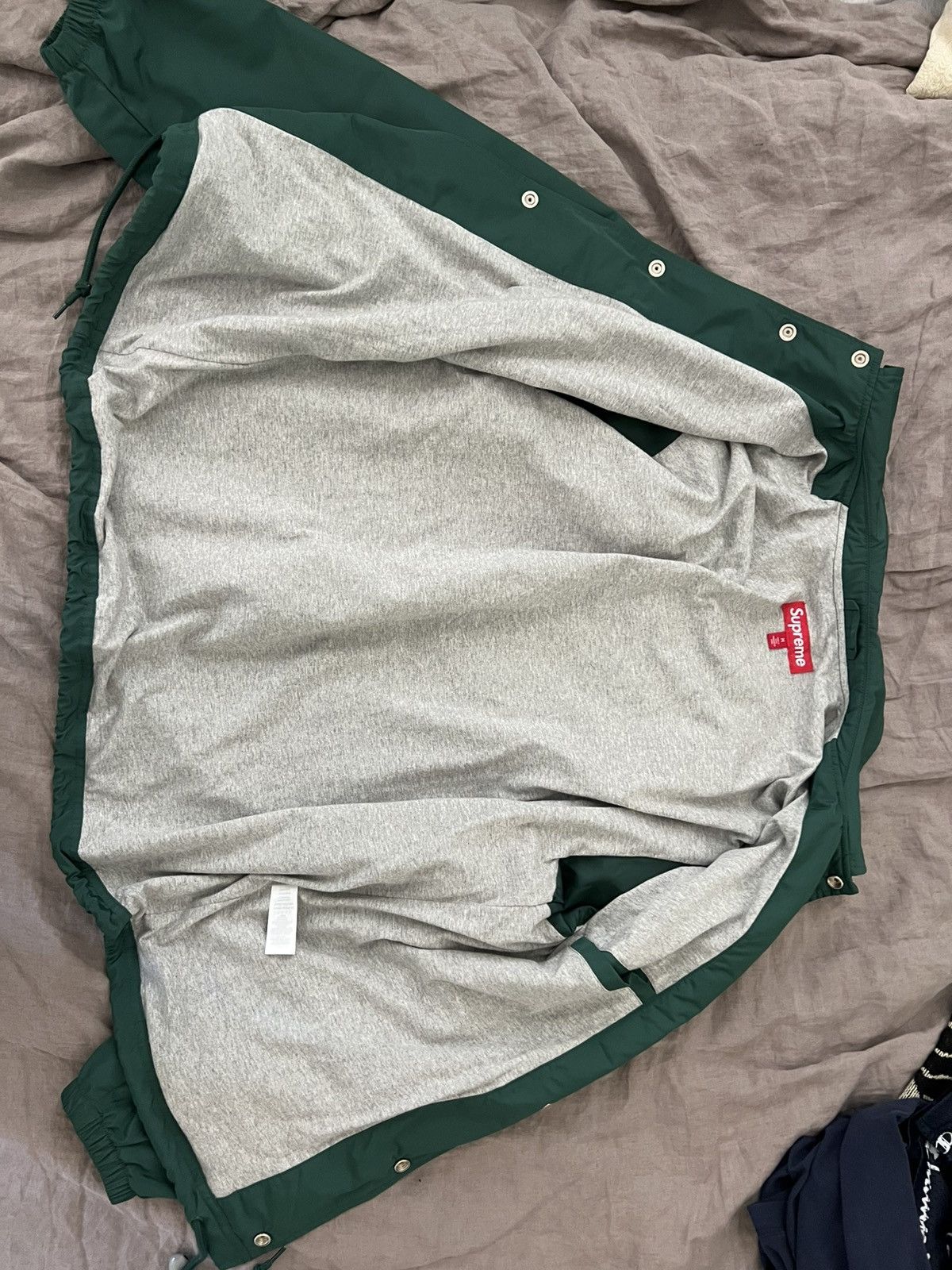 Supreme Supreme NYC Coaches Jacket Green Size Medium Size US M / EU 48-50 / 2 - 3 Thumbnail