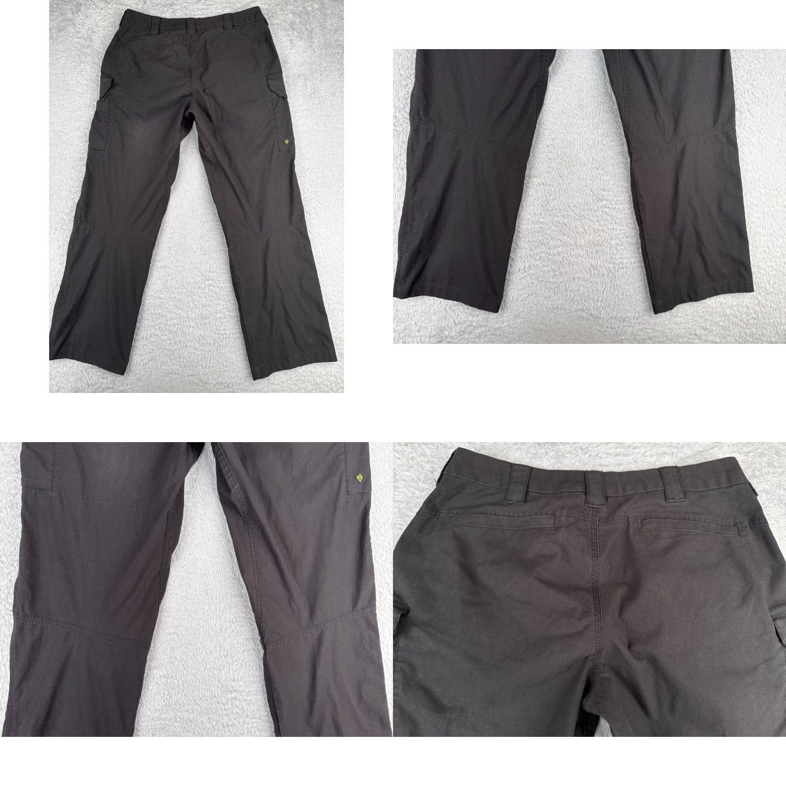 Vintage First Tactical Pants Women 14 Black Cargo Rip-Stop First Tactical Pants Women 14 Black Cargo Rip-Stop 34x30 Size 36" / US 14 / IT 50 - 9 Thumbnail