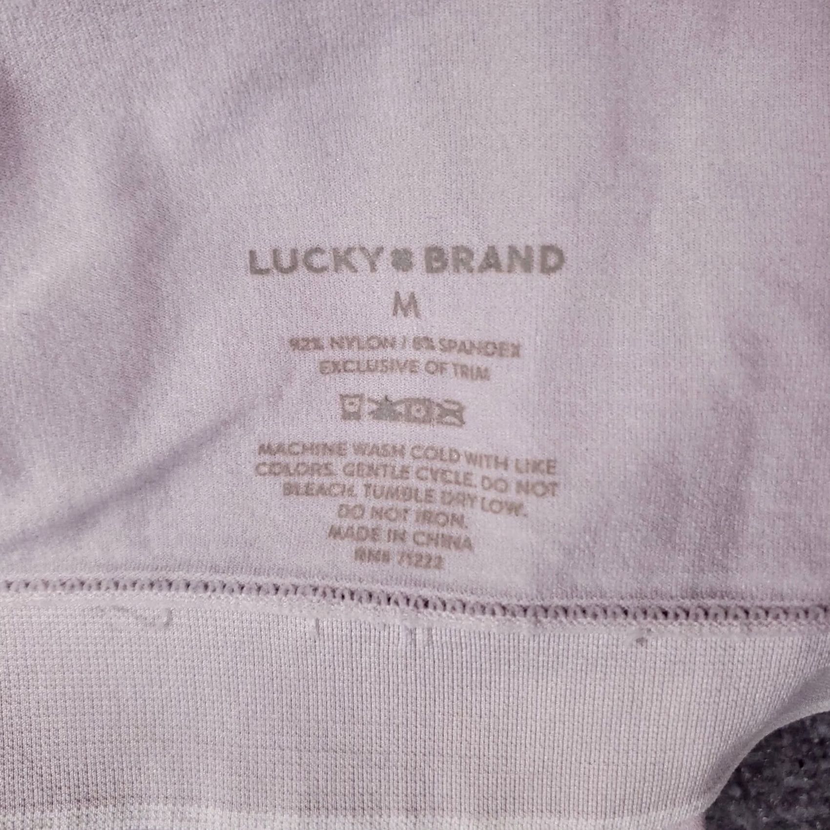 Lucky Brand Lucky Brand Bra Women Medium Pink Bralette Seamless Wide Strap Comfort Stretch Size ONE SIZE - 3 Thumbnail