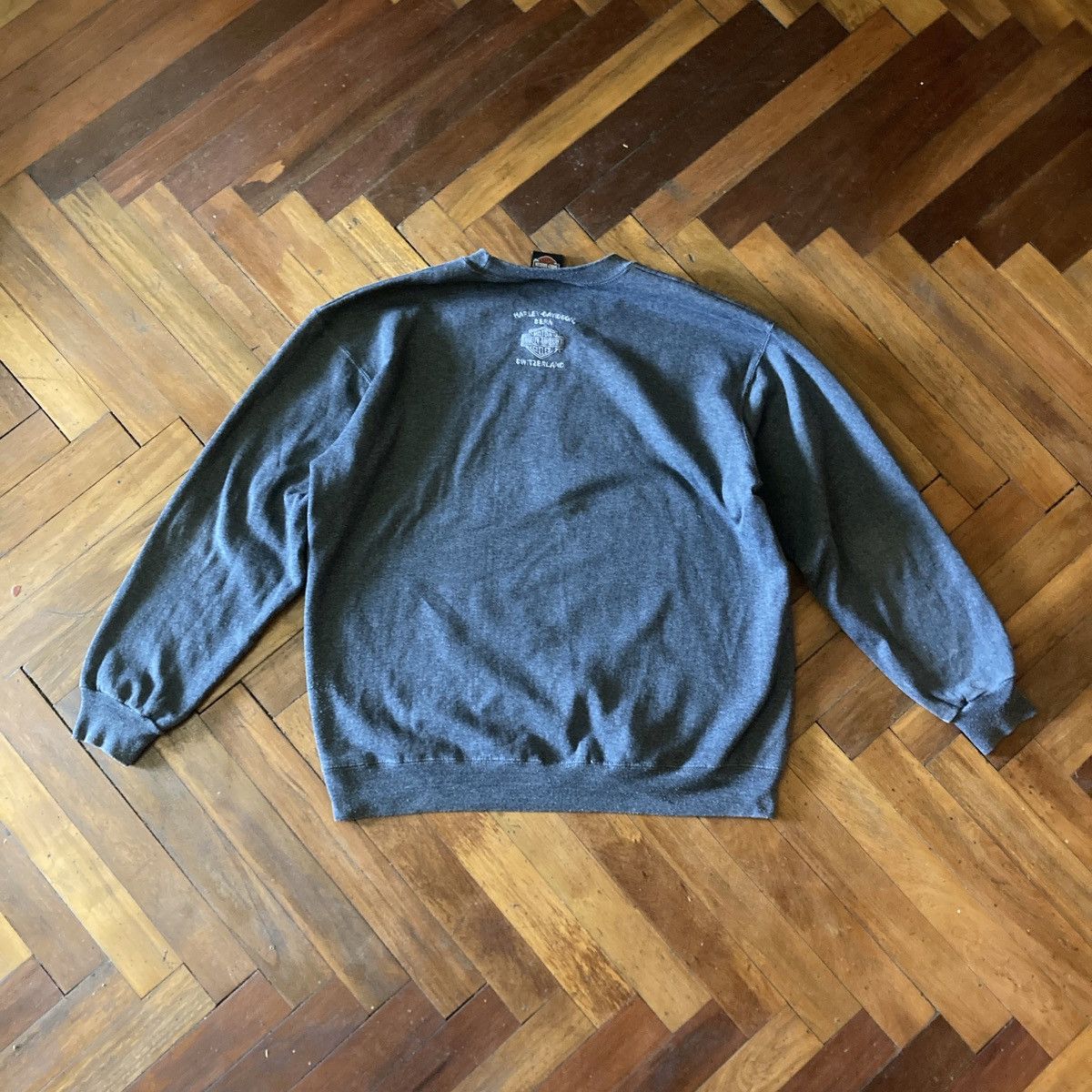 Harley Davidson Vintage Harley Davidson Switzerland Crewneck Y2K Biker Size US L / EU 52-54 / 3 - 2 Thumbnail