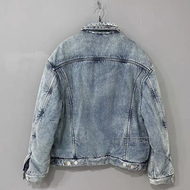 Balenciaga Balenciaga Washed Denim Cotton Jacket Size XS / US 0-2 / IT 36-38 - 3 Thumbnail