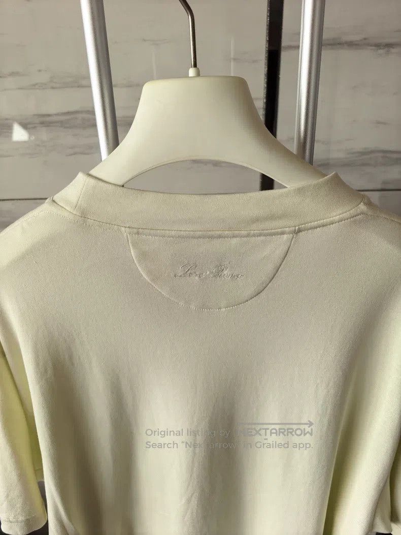 Loro Piana Loro Piana Short Sleeve Made of Pearl Cotton, Soft and Smo Size US L / EU 52-54 / 3 - 6 Thumbnail