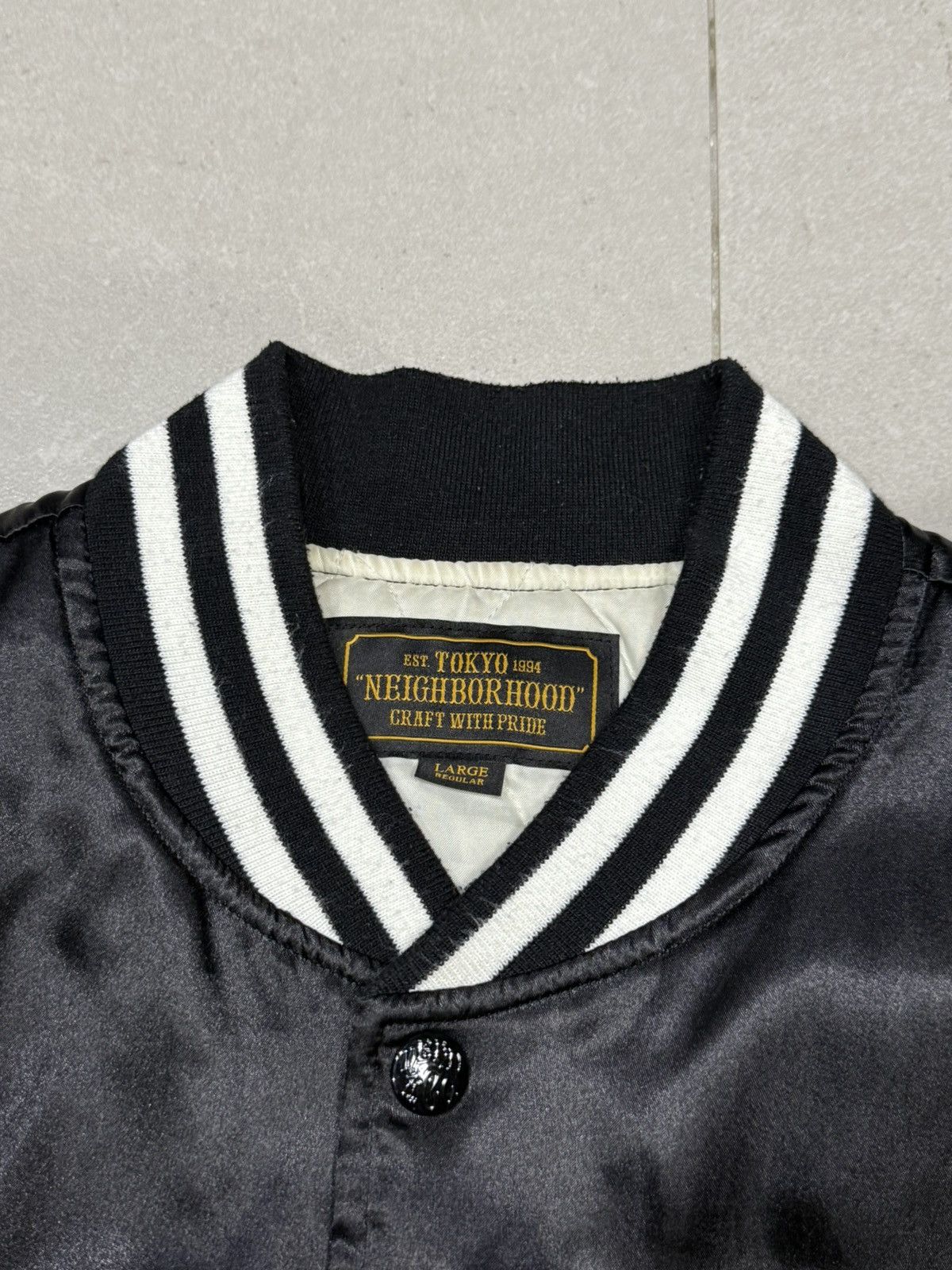 Neighborhood 2017 neighborhood satin stadium varsity bb jacket Size US L / EU 52-54 / 3 - 4 Thumbnail