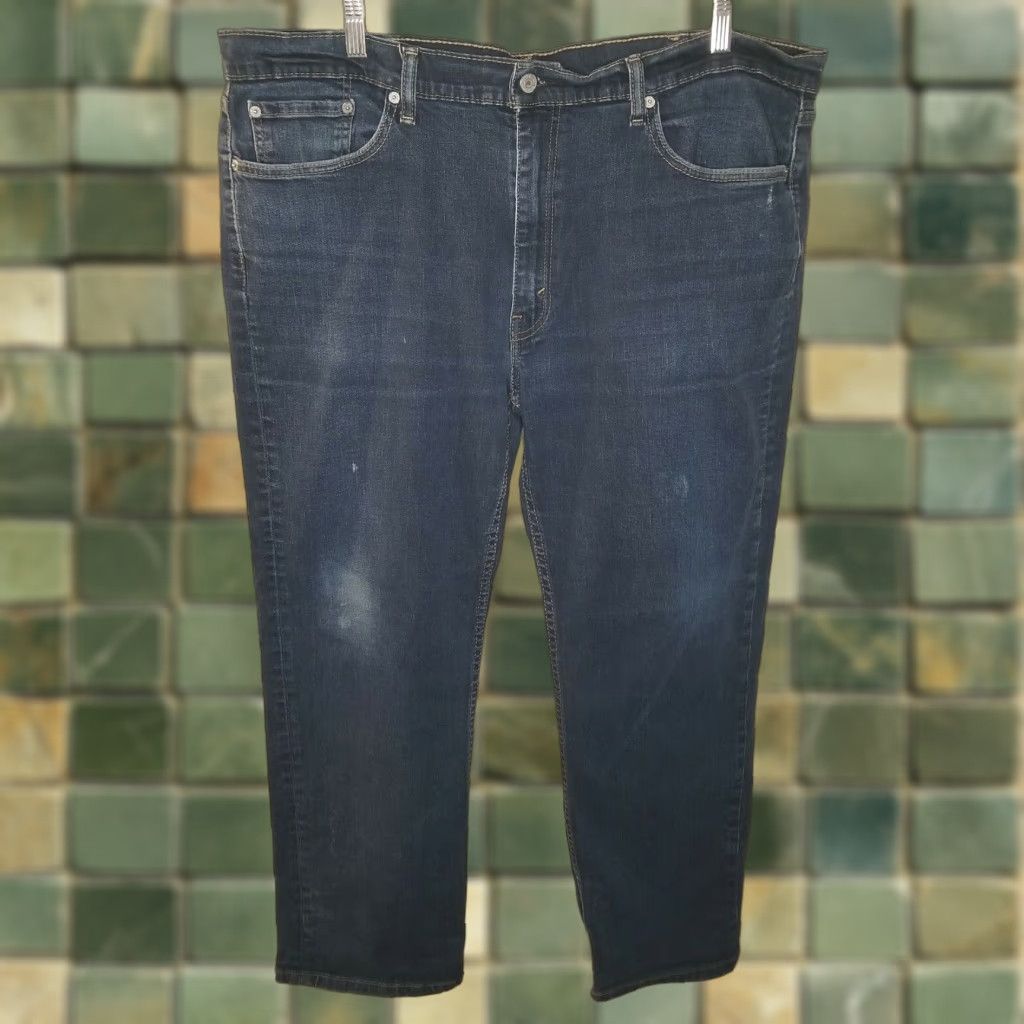 Levi's Levi's 514 Straight Jeans Men's Size 42x32 Blue Size US 42 / EU 58 - 1 Thumbnail