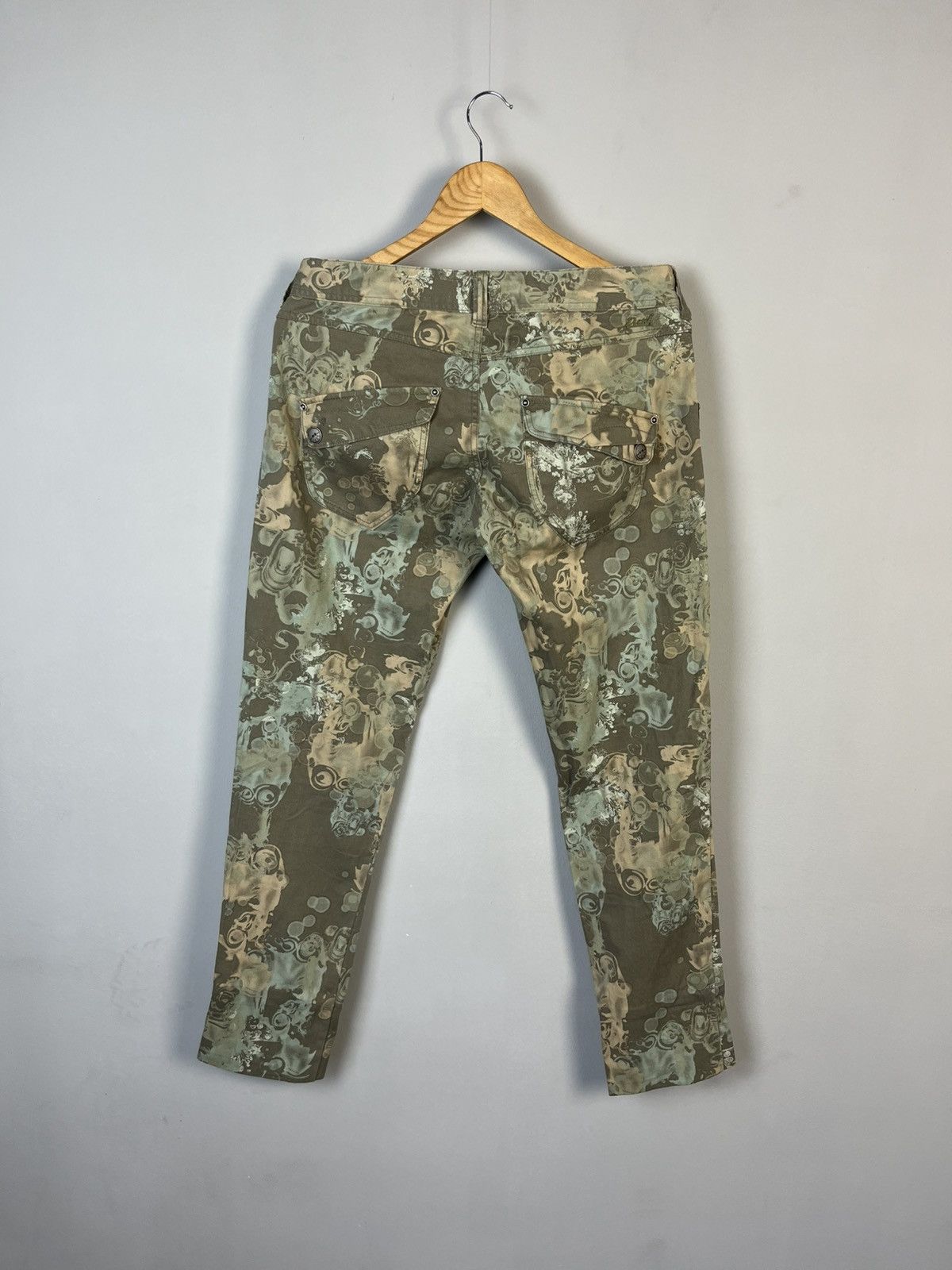 Diesel × Vintage Diesel Avant Garde Vintage Cotton Y2K Rare Pants Size 27" / US 4 / IT 40 - 6 Thumbnail