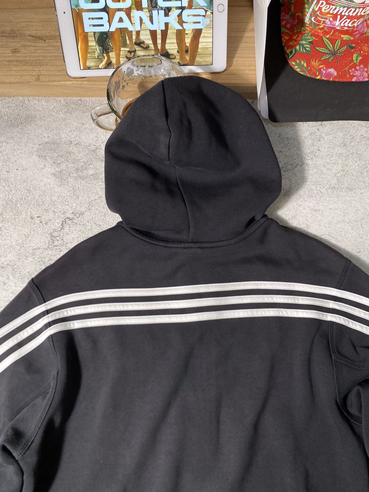 Adidas × Vintage Adidas Three Stripes Zip Up Hoodie Size US S / EU 44-46 / 1 - 18 Thumbnail