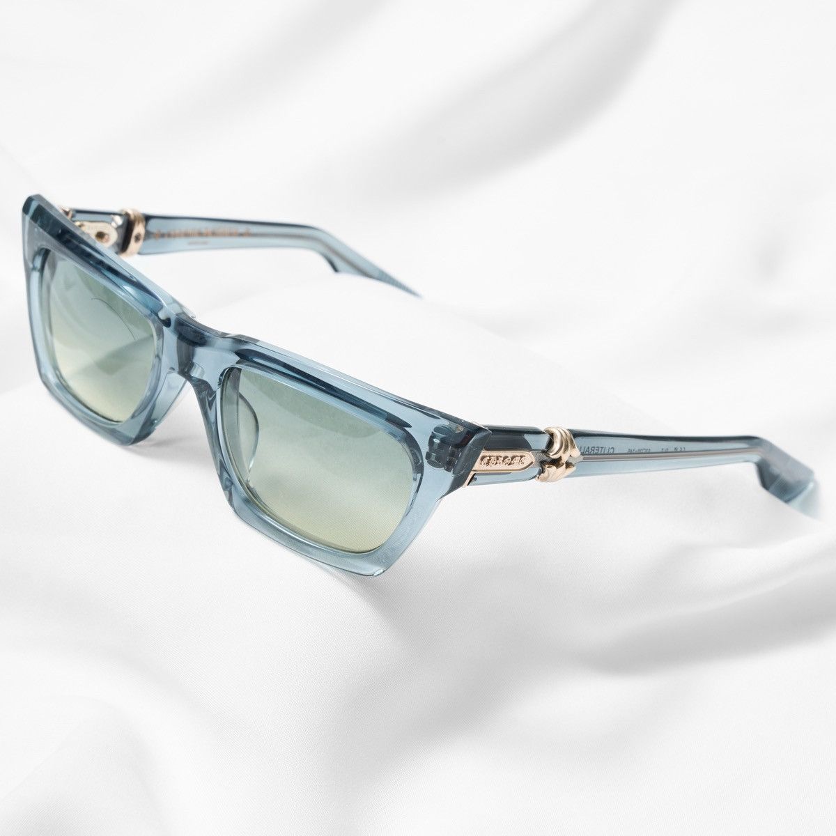 Chrome Hearts CHROME HEARTS CLITERALLY SLATED SUNGLASSES Size ONE SIZE - 2 Thumbnail