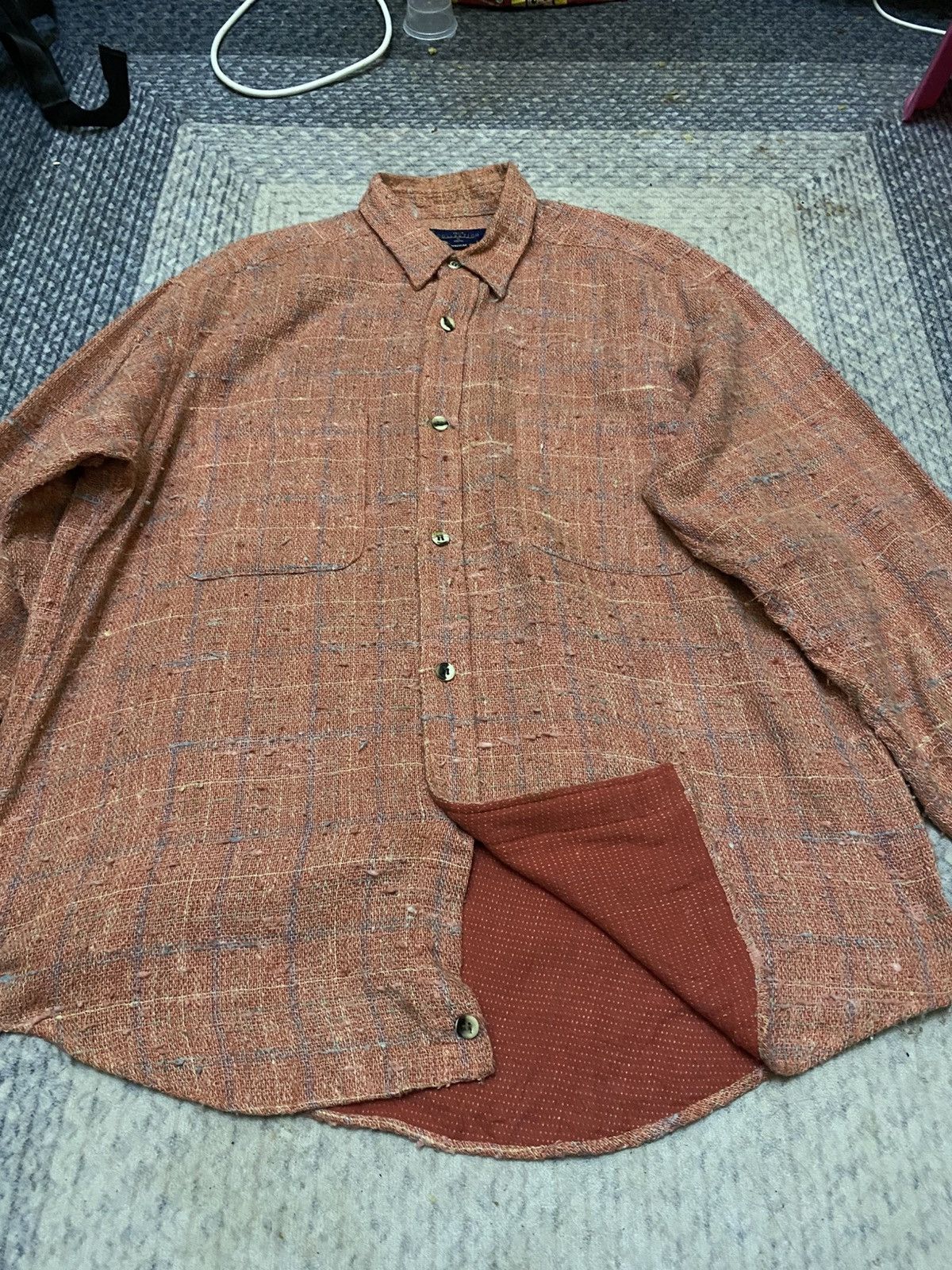 Brutus BRUTUS LONG SLEEVE BUTTON UP SHIRT Size US M / EU 48-50 / 2 - 1 Thumbnail