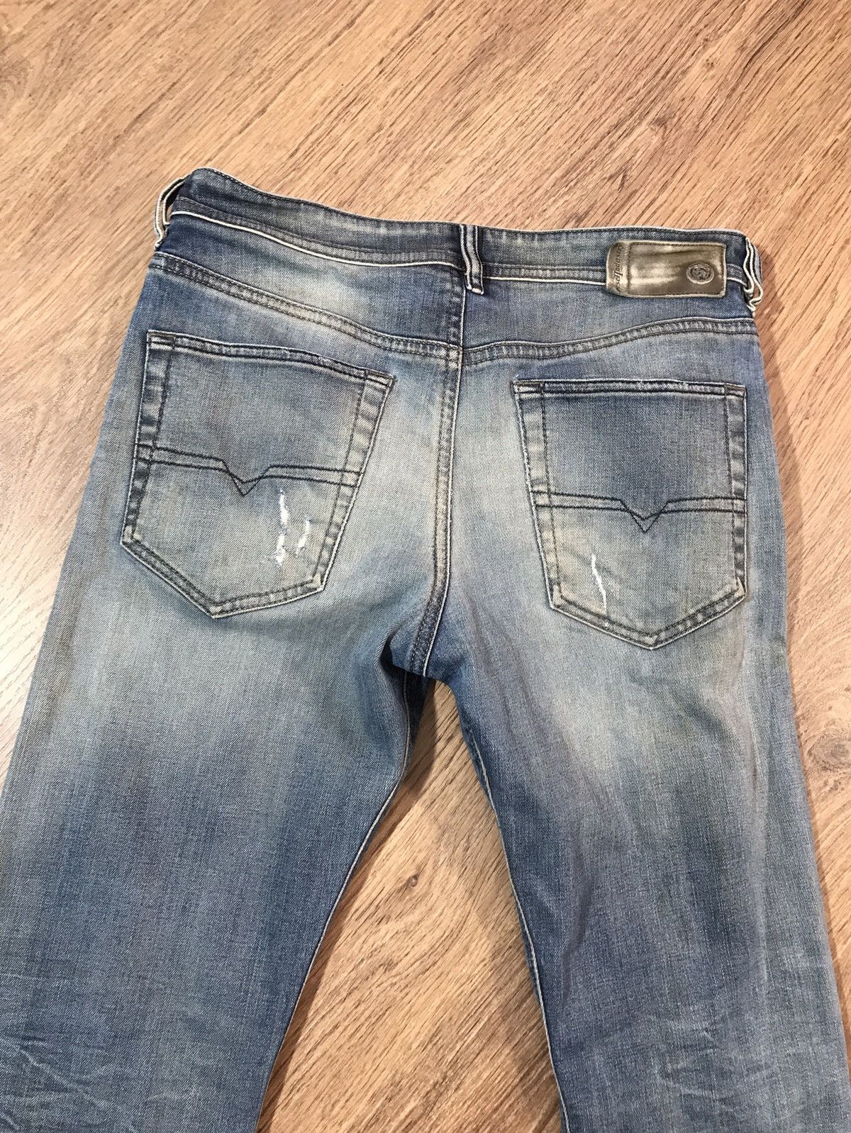 Diesel × Vintage Vintage Diesel Distressed denim pants Jeans Suze 32 Size US 32 / EU 48 - 12 Thumbnail
