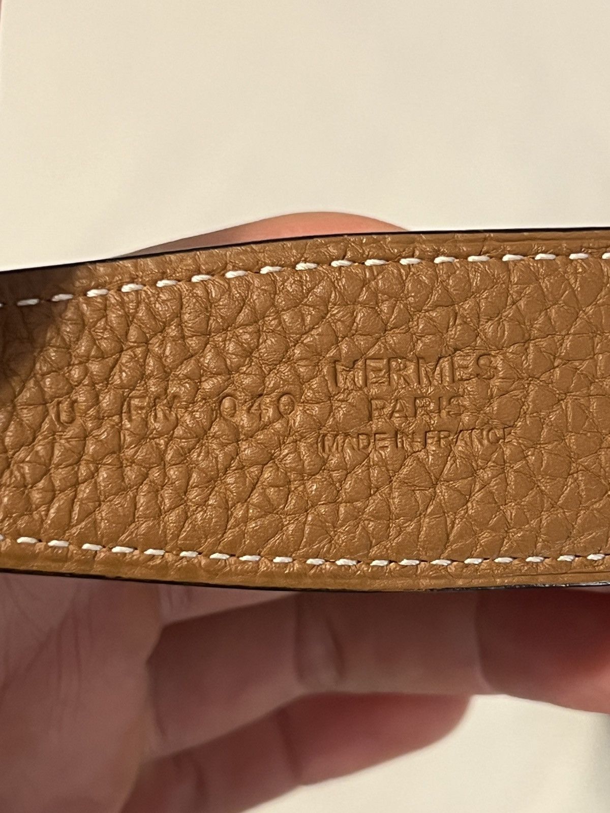 Hermes Hermes reversible belt Size 32 - 9 Thumbnail