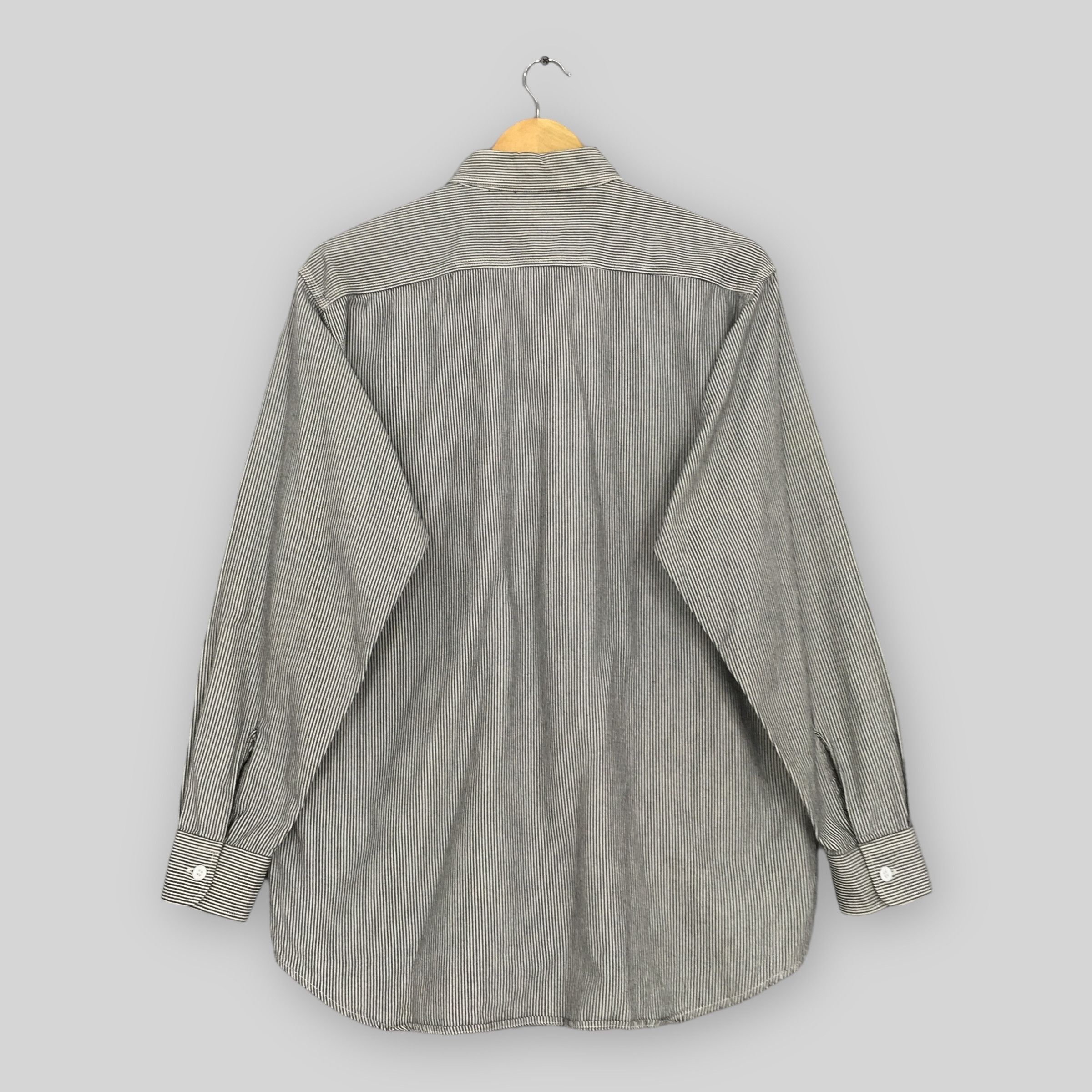 Big John × Mister Freedom Vintage Big John Hickory Work Shirt Medium Size US M / EU 48-50 / 2 - 8 Thumbnail