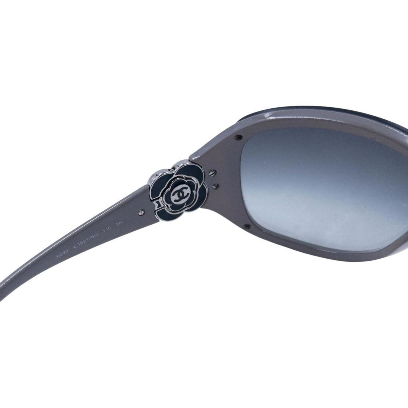 Chanel Vintage 2000s Chanel Flower Sunglasses Size ONE SIZE - 6 Thumbnail