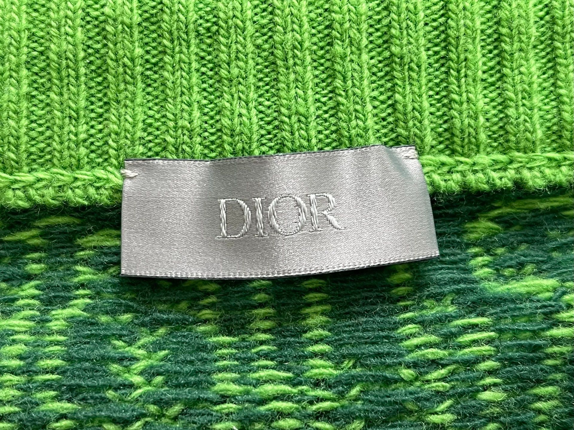 Dior Dior Runway Colorful 100% Wool OS Men's M Sweater Size US M / EU 48-50 / 2 - 4 Thumbnail