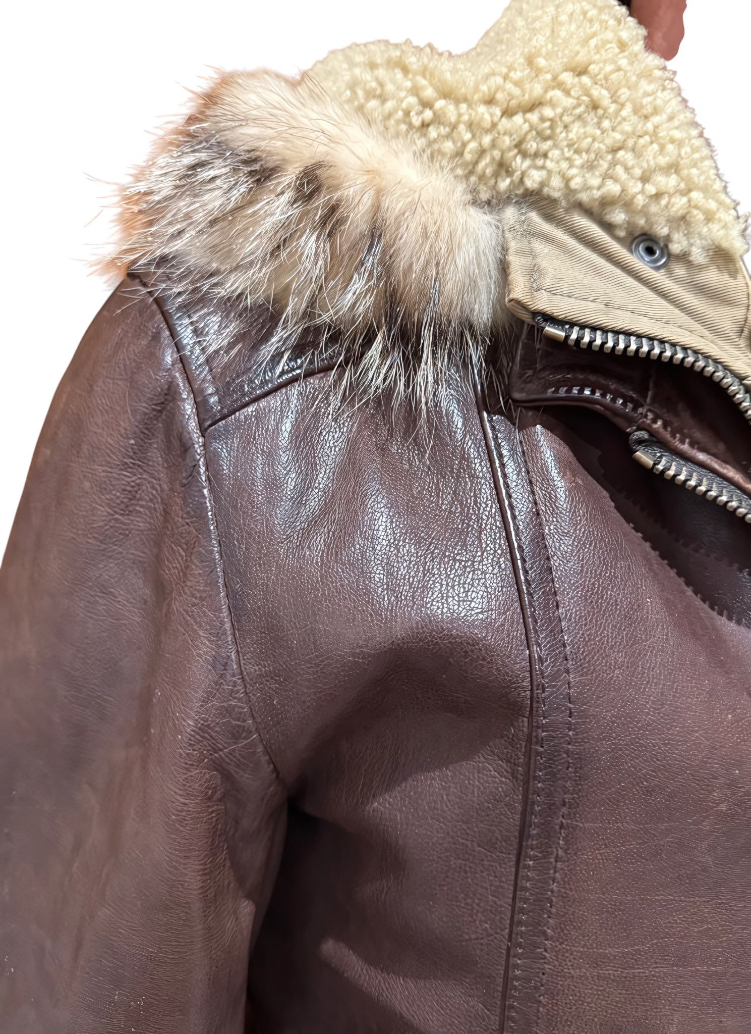 Dolce & Gabbana F/W 2005 BUFFALO LEATHER HOODED JACKET Size US M / EU 48-50 / 2 - 8 Thumbnail