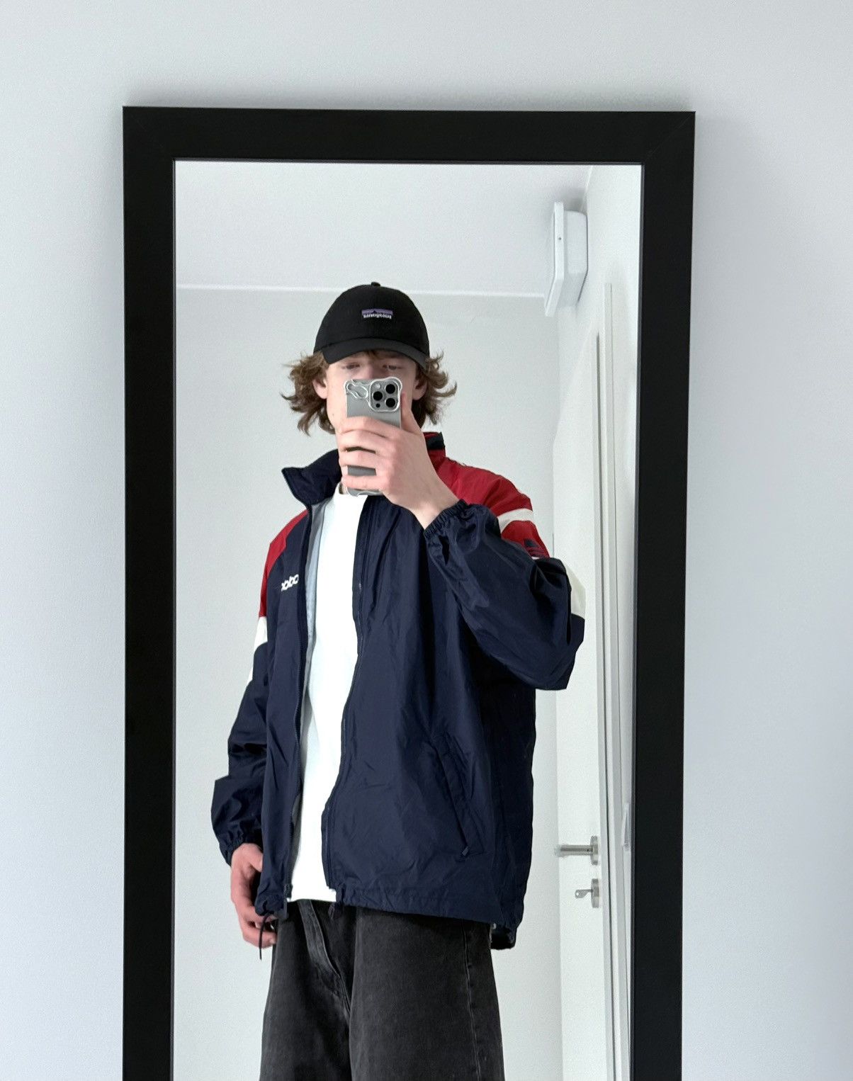 Adidas Vintage Adidas 90s Y2K streetwear nylon windbreaker jacket Size US XL / EU 56 / 4 - 8 Thumbnail