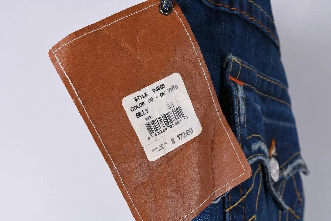 True Religion True Religion Billy Super T Denim Vintage Jeans W40 L34 Size US 40 / EU 56 - 7 Thumbnail