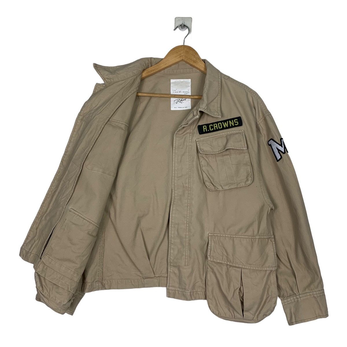 Japanese Brand Rodeo Crown X Disney Mickey Mouse M65 Field Jacket #0956-C42 Size US M / EU 48-50 / 2 - 12 Thumbnail