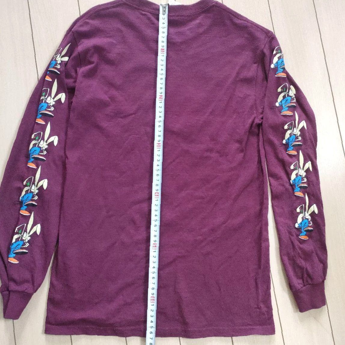 Gildan VINTAGE Blink-182 Bunny Graphic GILDAN Long Sleeve T-Shirt Crimson Size S Mens 90s Band Music Shirt Size US S / EU 44-46 / 1 - 7 Thumbnail