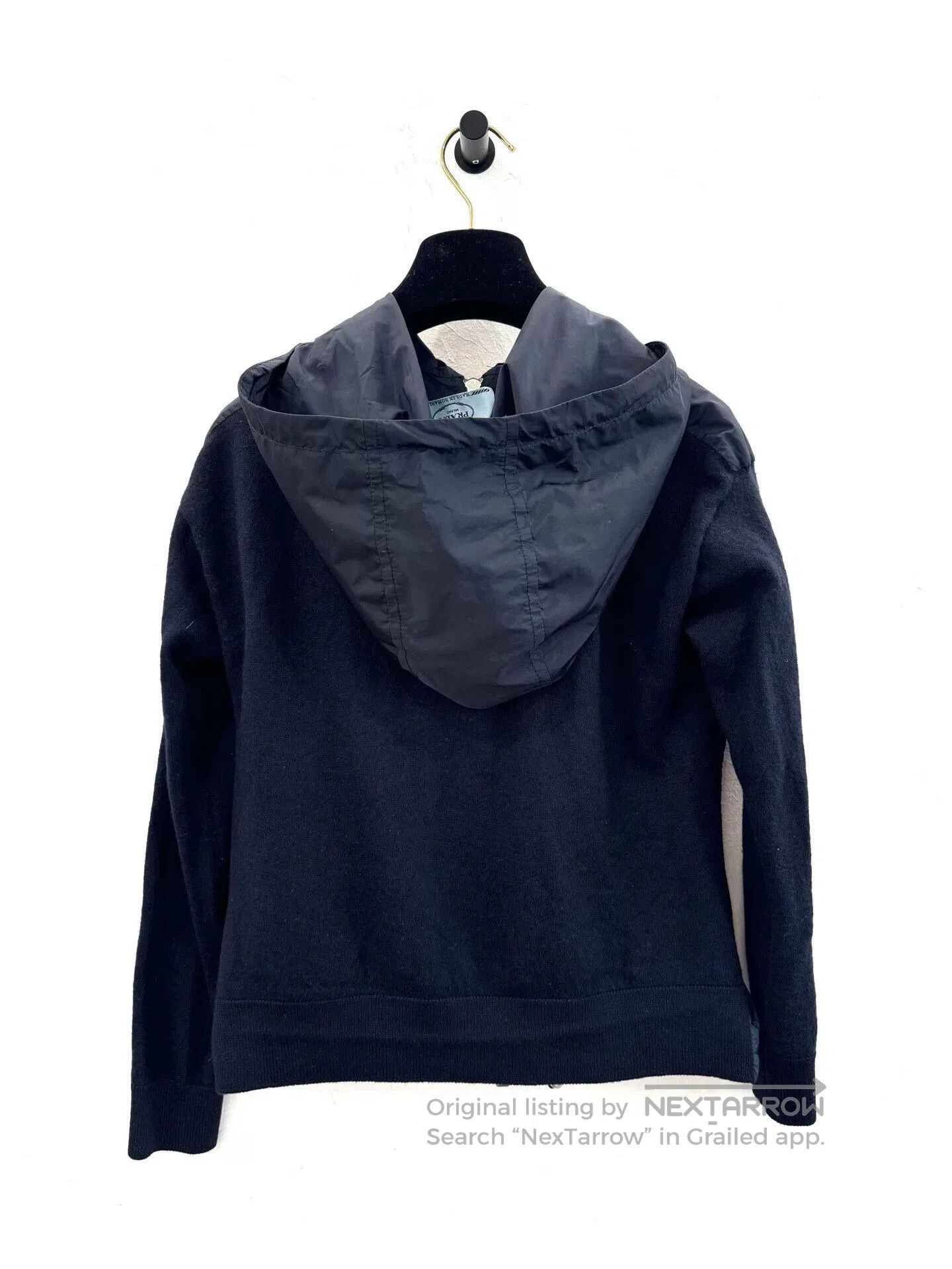 Prada Prada Women's Dark Blue Wool Jacket. Size S / US 4 / IT 40 - 2 Thumbnail