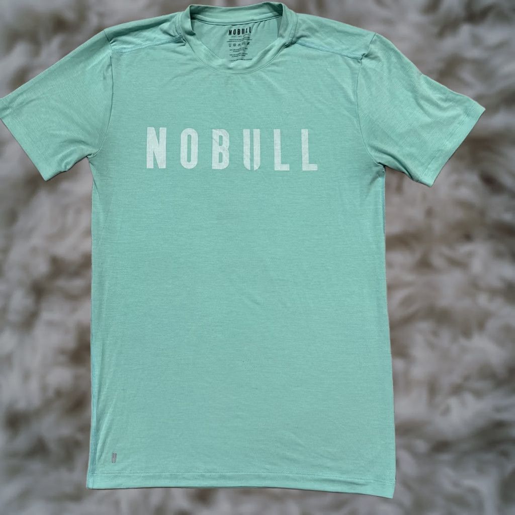 Vintage NOBULL Shirt Mens Small Blue Performance Training Athletic Crewneck Logo Tee Size US S / EU 44-46 / 1 - 1 Thumbnail
