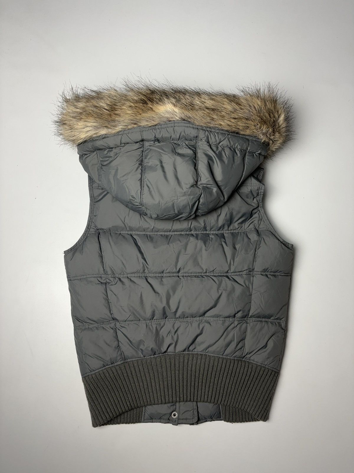 Abercrombie & Fitch × Vintage Abercrombie fitch vintage faux fur winter down vest Size M / US 6-8 / IT 42-44 - 6 Thumbnail