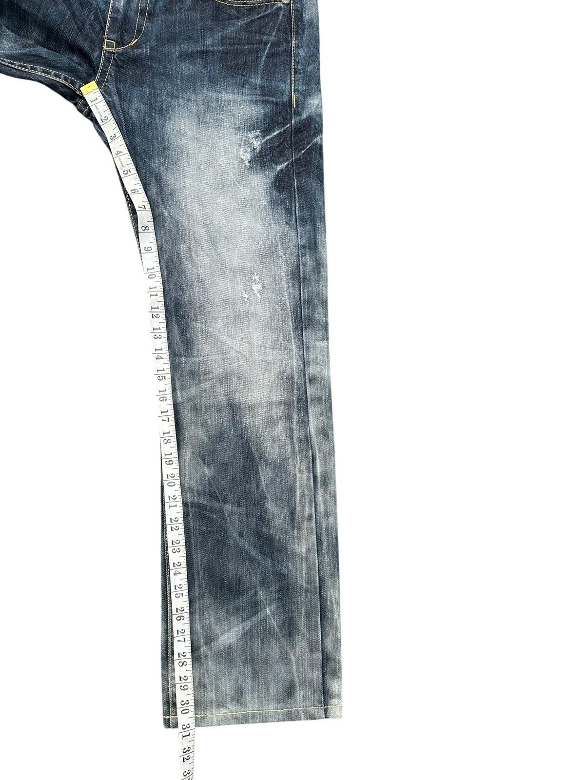 Kapital RED PEPPER JAPANESE DISTRESSED DENIM JEANS Size US 34 / EU 50 - 25 Thumbnail