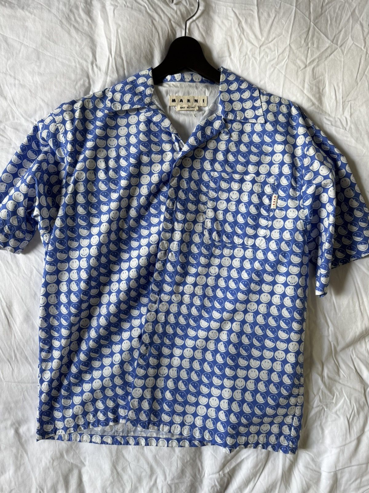 Marni Marni smiley face shirt Size US M / EU 48-50 / 2 - 1 Thumbnail