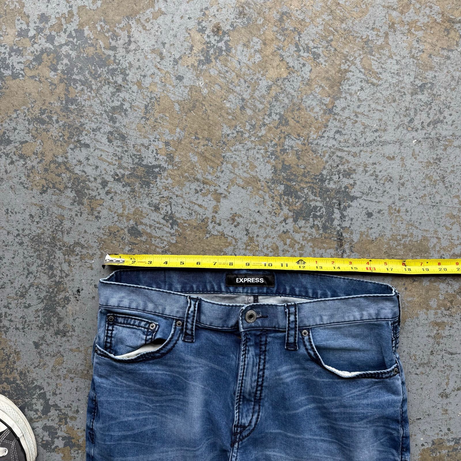 Express Y2K 2000’s Express Bootcut Jeans 34x32 Size US 34 / EU 50 - 6 Thumbnail