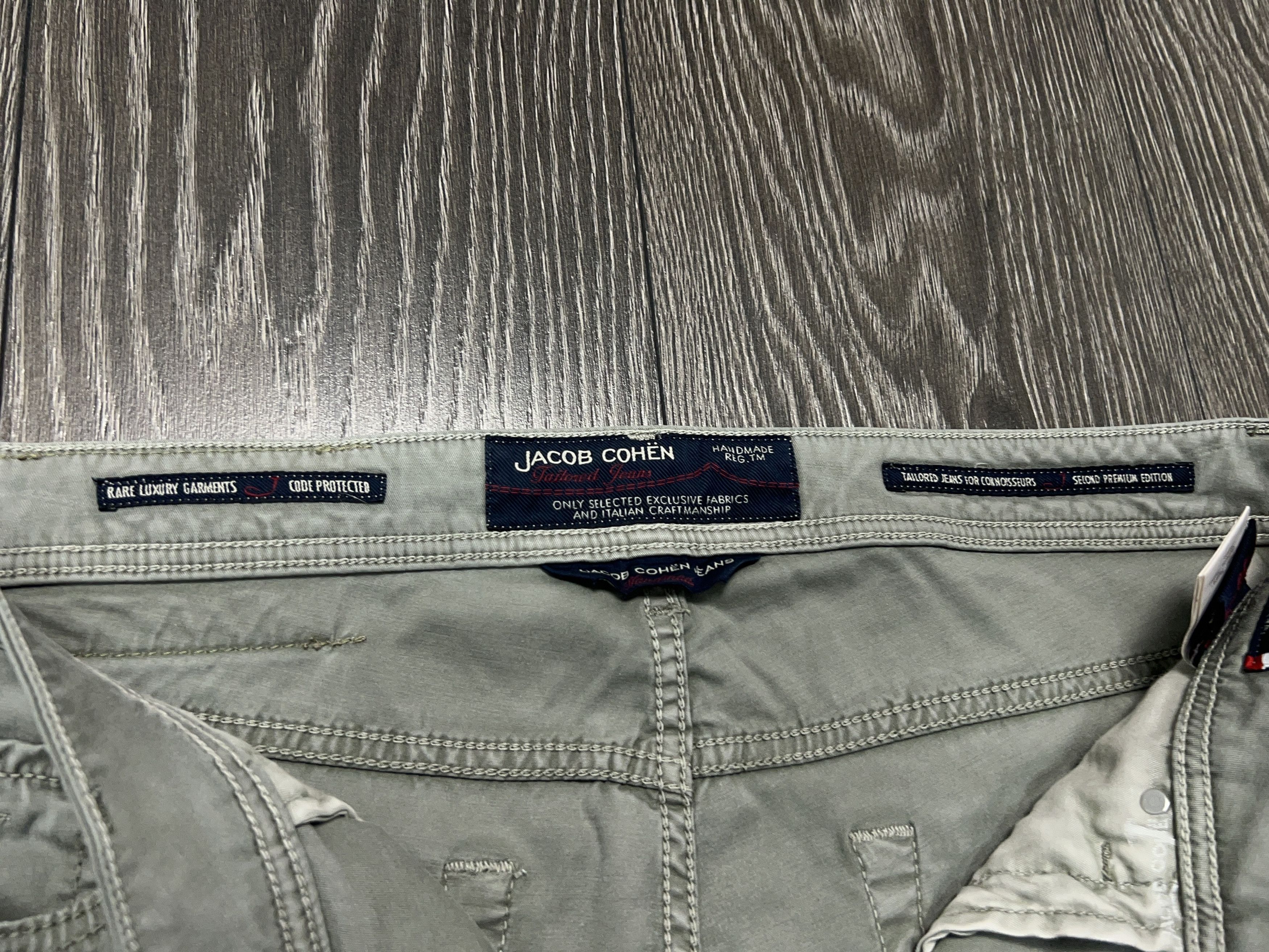 Jacob Cohen Mens J688 COMF Lyocell Cotton Elastane Chino Pants Trousers Size US 35 - 7 Thumbnail