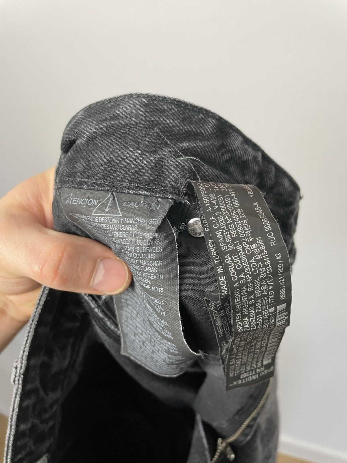 Rhude × Zara Carpenter Distressed Denim Jeans Rhude x Zara Double Knee Size US 32 / EU 48 - 5 Thumbnail