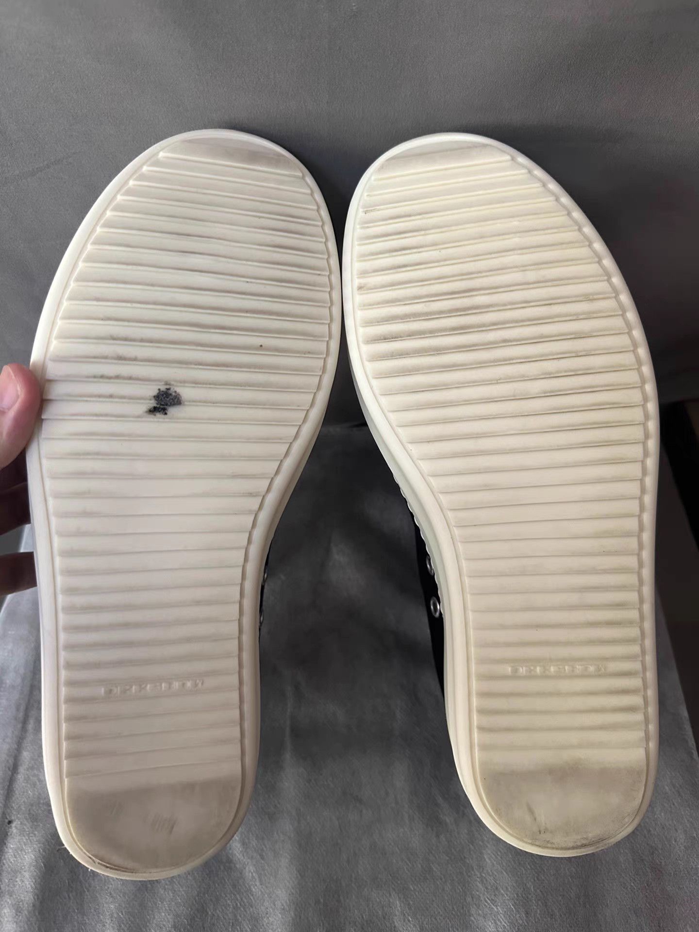 Rick Owens Rick Owens Drkshdw 25SS Hollywood Low Top Jumbo Sneakers Size US 9 / EU 42 - 7 Thumbnail