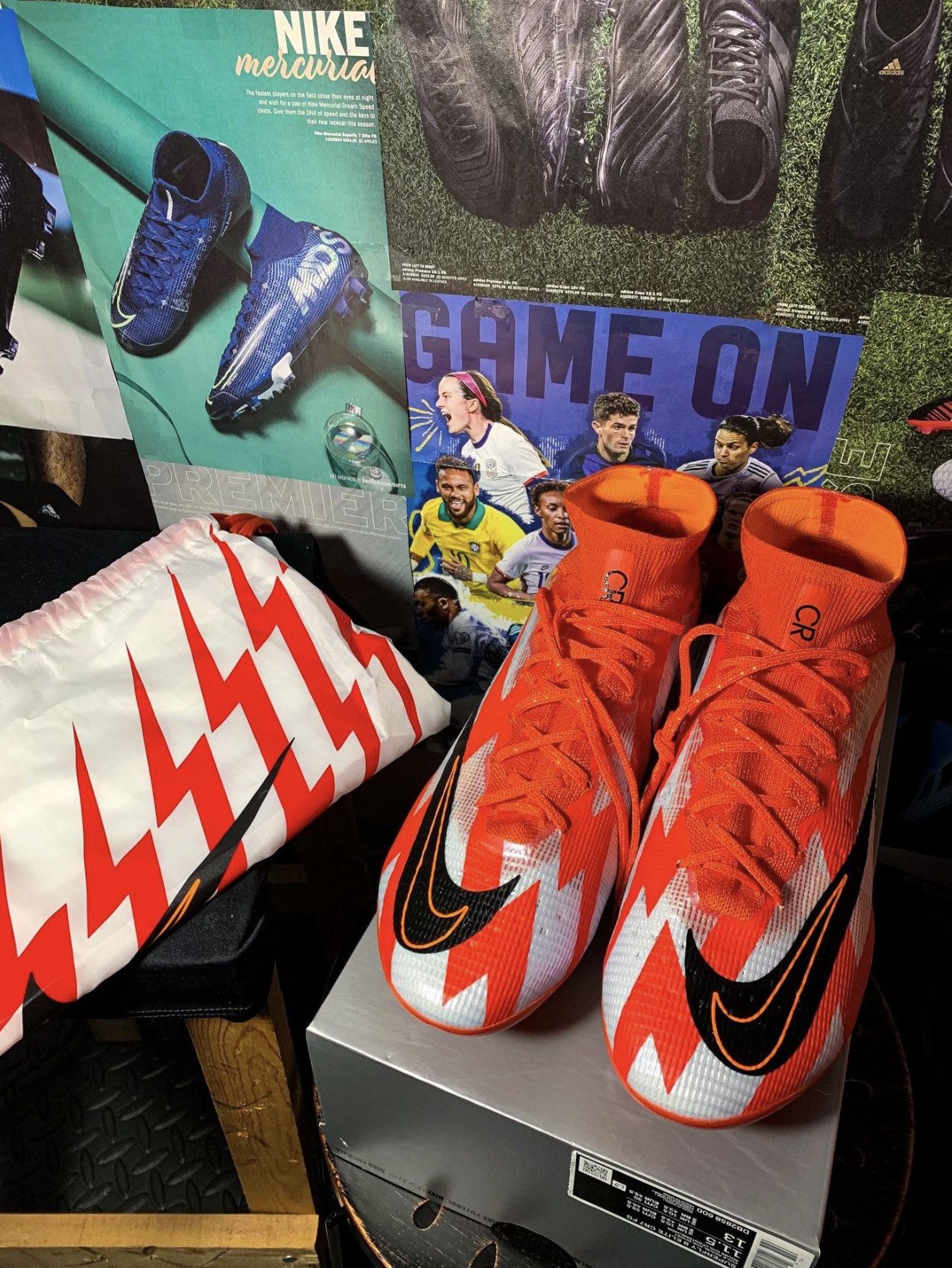 Nike Nike Mercurial Superfly 8 Elite CR7 Size US 11.5 / EU 44-45 - 2 Thumbnail