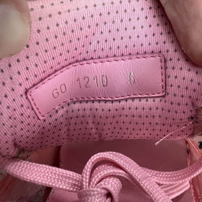 Louis Vuitton Louis Vuitton Pink PVC Low-Top Sneakers - Size US 7.5 / EU 40-41 - 5 Thumbnail